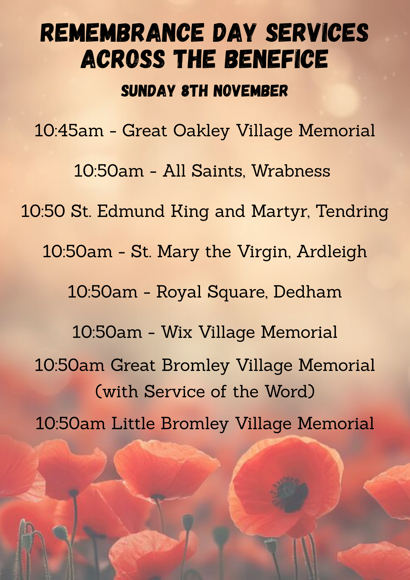 Copy of Remembrance Day Servic